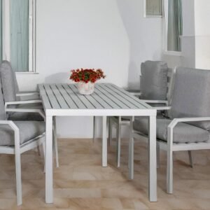 aluminium sun lounger, garden sun lounger, reclining sun lounger, outdoor aluminium furniture