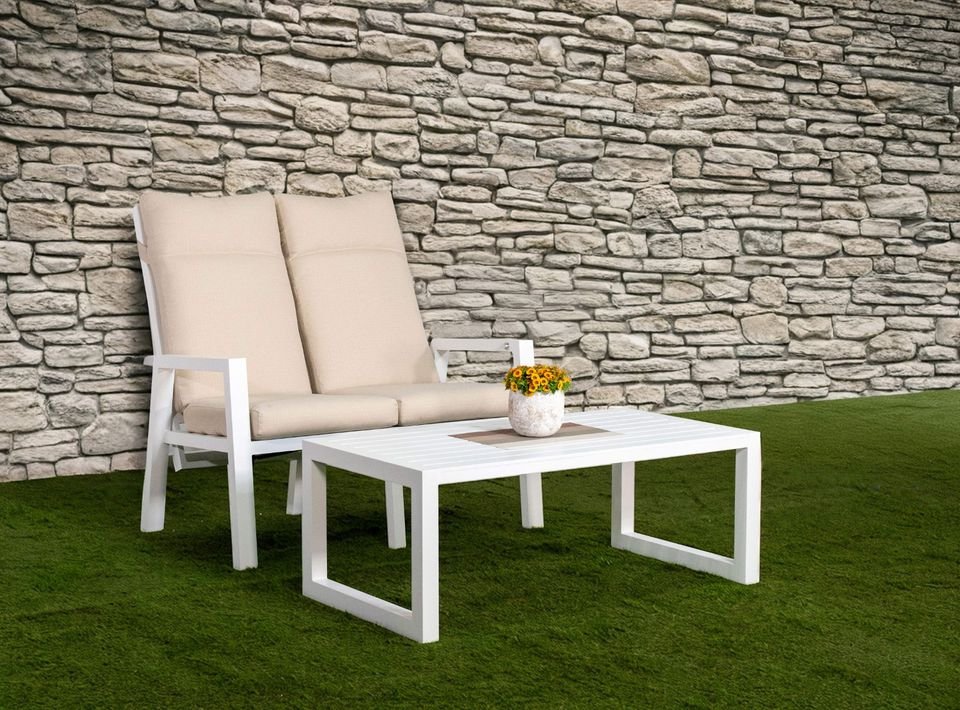aluminium sun lounger, garden sun lounger, reclining sun lounger, outdoor aluminium furniture